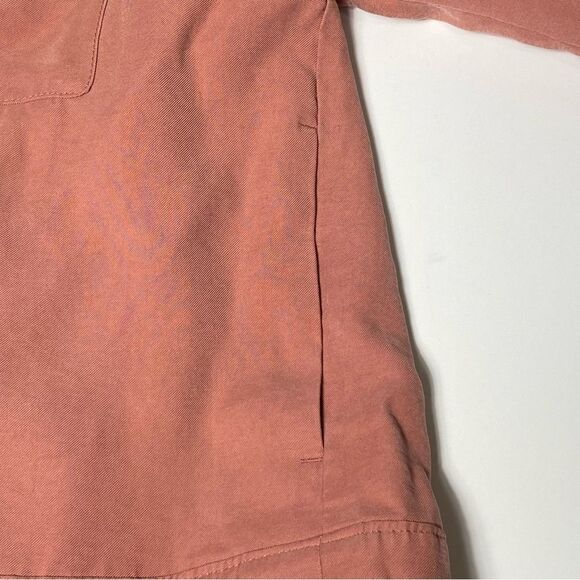Old Navy Blush Pink Lightweight Button Front Jacket Women's Size Large - Picture 14 of 16